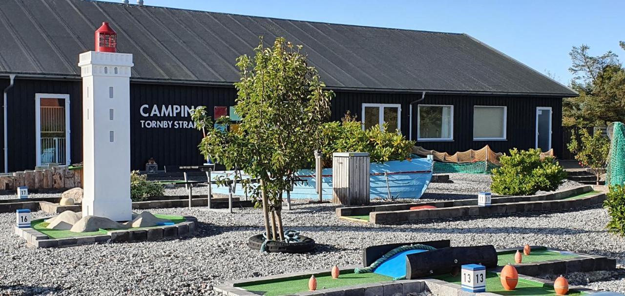 Tornby Strand Camping Rooms Hirtshals Exterior photo